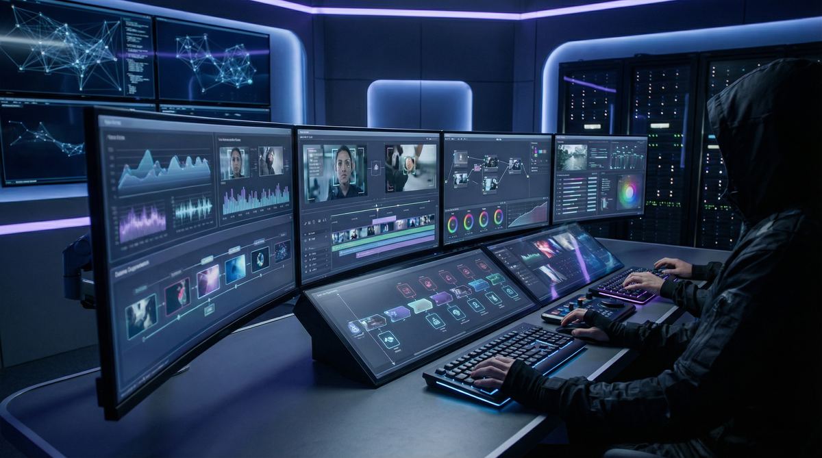 国产自拍视频AI创作工具界面